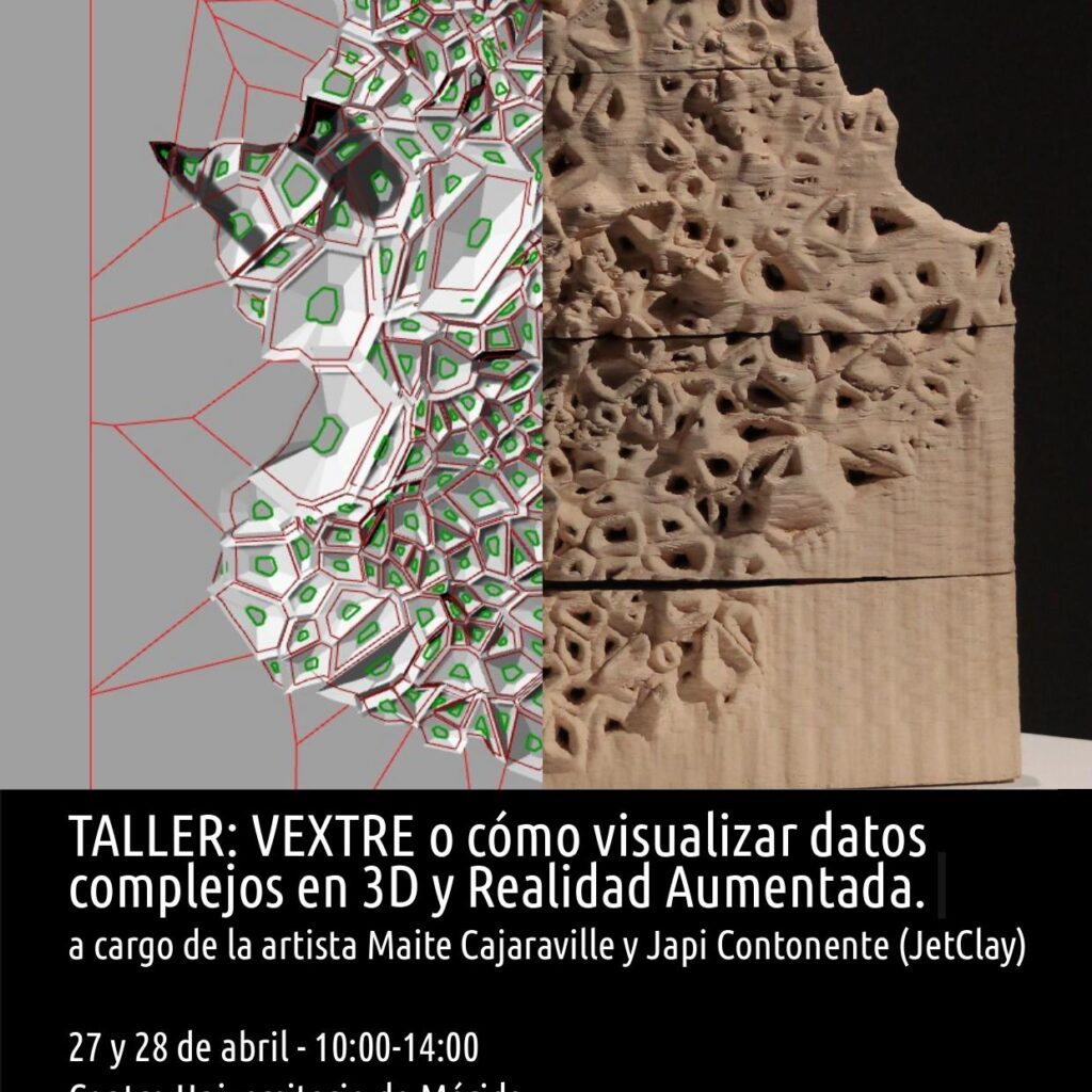 Taller VEXTRE, realidad aumentada, arte digital
